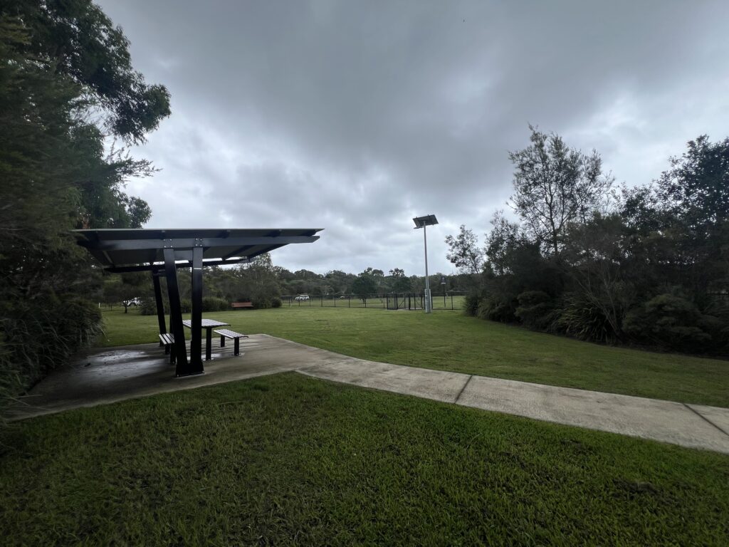 Ruff Ruff Reviews - Viridian Park Dog Park - Pet-Friendly - Dog-Friendly - Undercover shaded area
