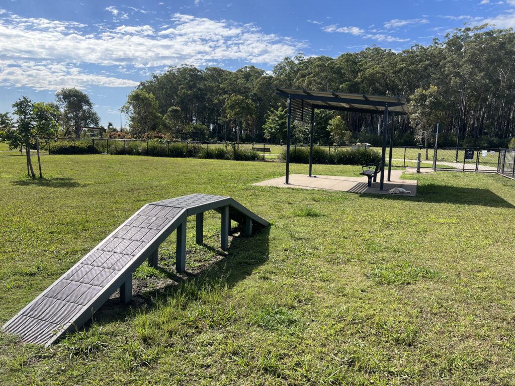Ruff Ruff Reviews - Baringa Forest Dog Park - Agility Equipment