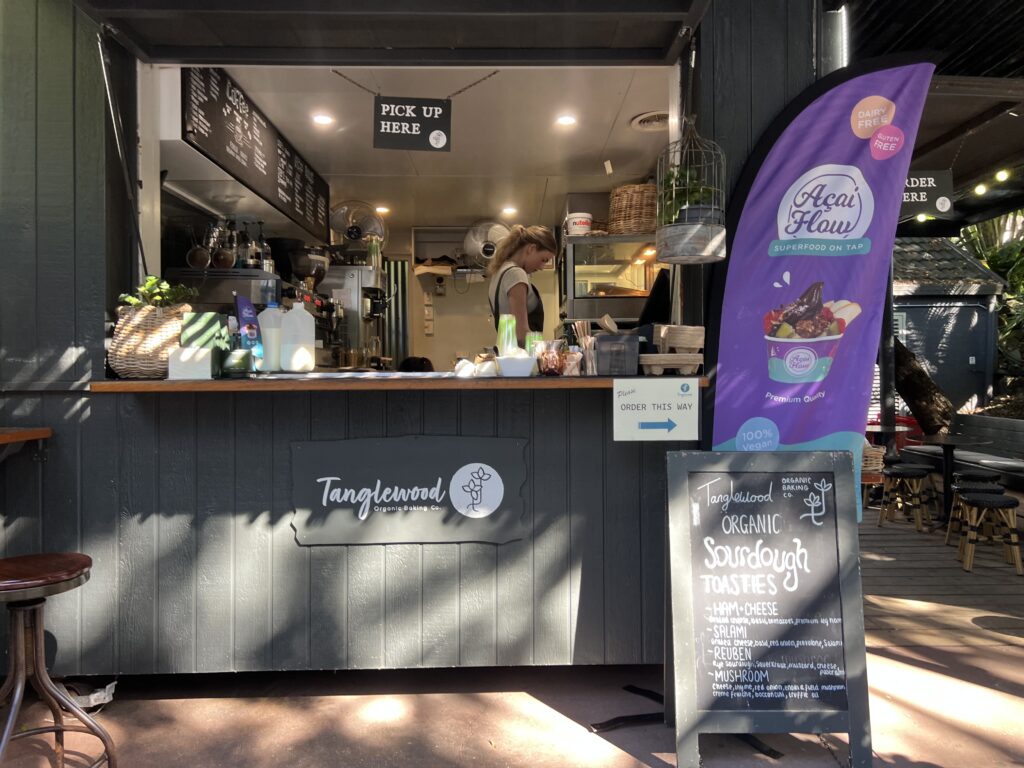 Ruff Ruff Reviews - Tanglewood Cafe, Noosa Heads - View of Cafe