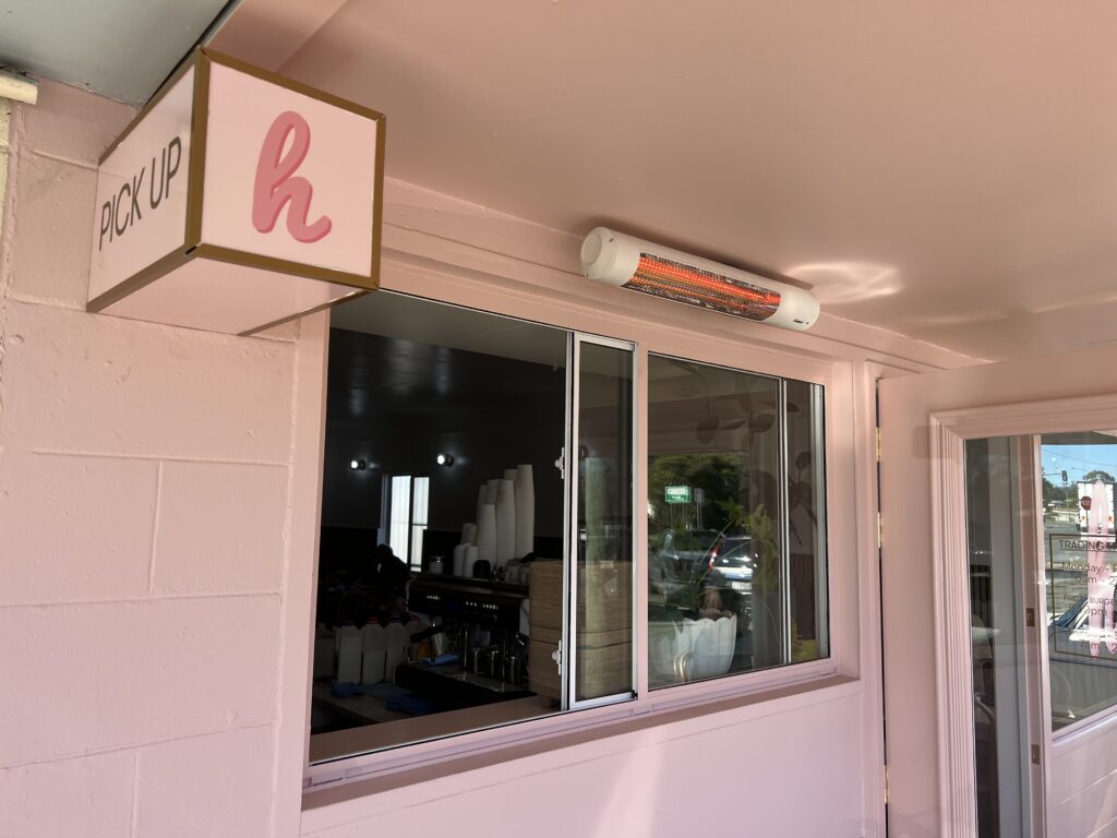 Ruff Ruff Reviews - Little H Cafe, Gympie - Cafe views from outside