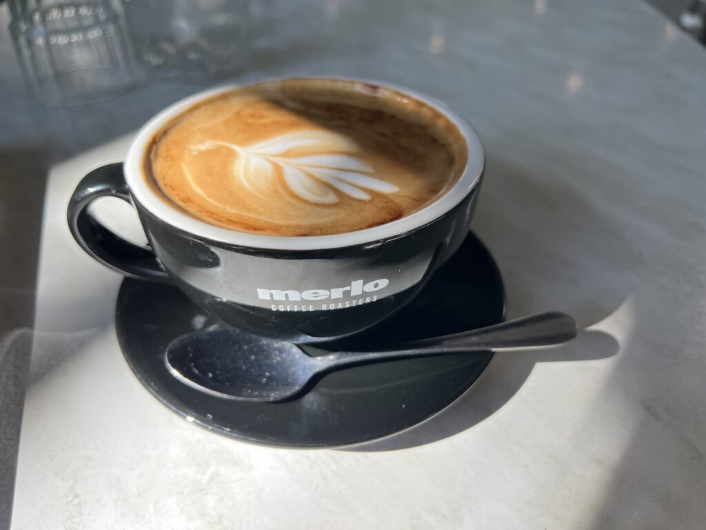 Ruff Ruff Reviews - Curly's on the Boardwalk - Mount Coolum - Coffee