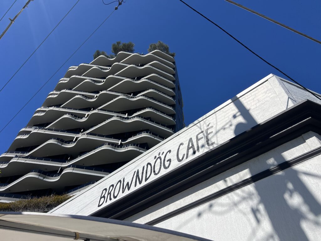 Ruff Ruff Reviews - Brown Dog Cafe, Woolloongabba - Cafe Sign