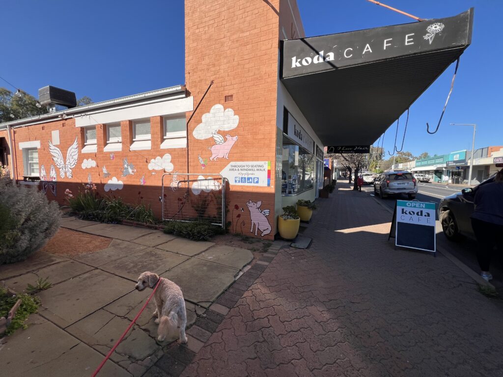 Ruff Ruff Reviews - Koda Cafe, Gilgandra, New South Wales - Front of shop